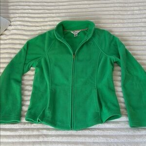 Lilly Pulitzer Vibrant Green Fleece Jacket